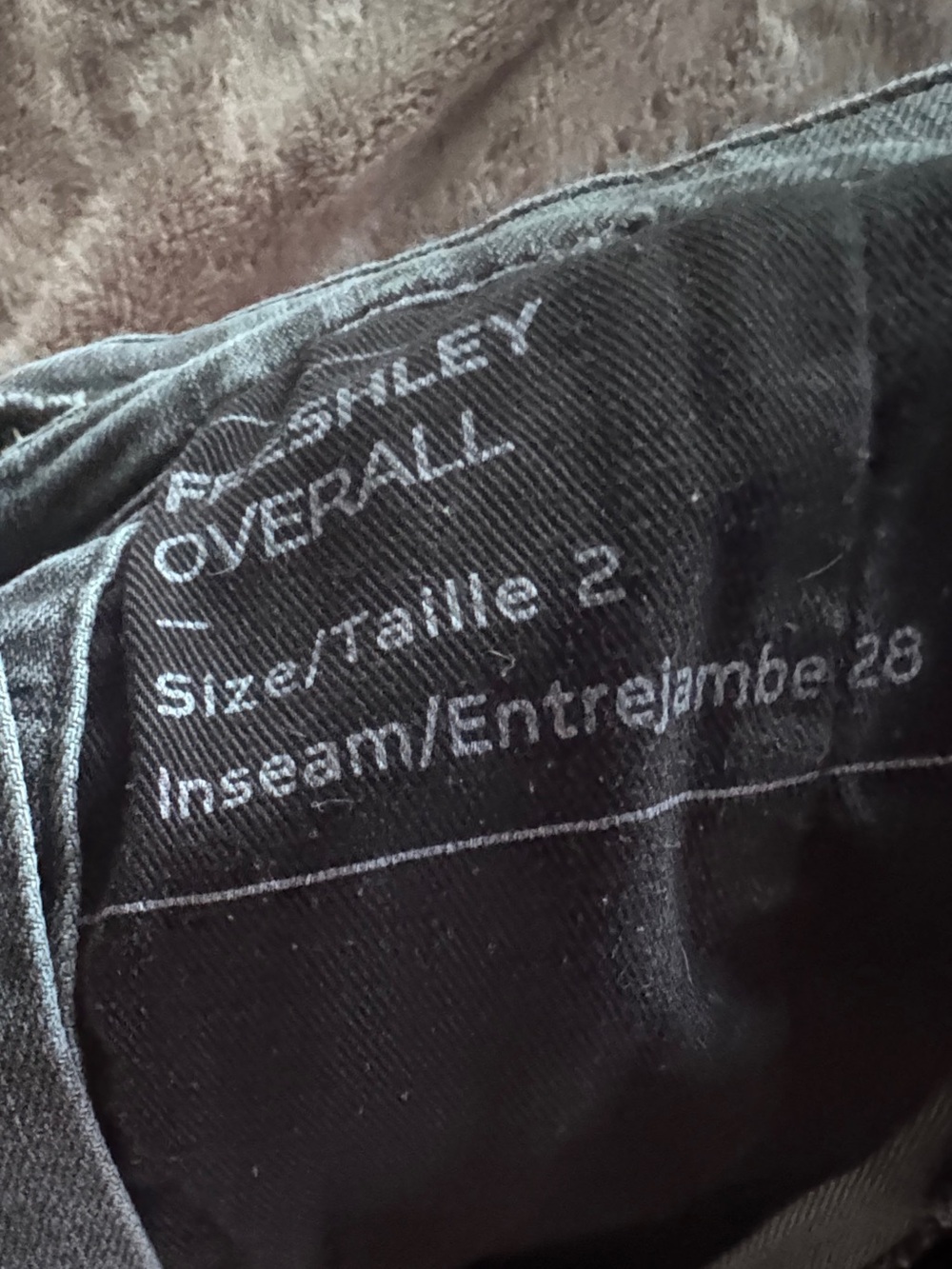 Dovetail Freshley Overalls Gray sz 2 - Picture 11 of 15